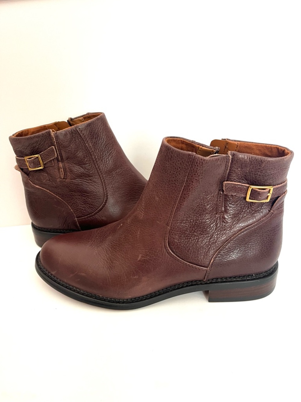 Franco Sarto Hansa Brown Bootie style shoes Size 9 Medium